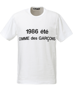 T-SHIRT 1986 COMME des GARCONS